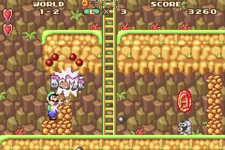 Super Mario Advance para GBA