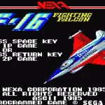 F-16 Fighting Falcon - Análisis para Sega Master System
