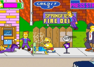 Los Simpsons Arcade