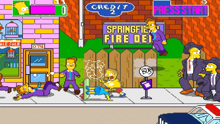 Los Simpsons Arcade