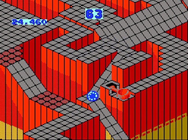 marble madness arcade